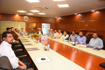 Meeting with Secretary Labor Mr. Faisal Farid