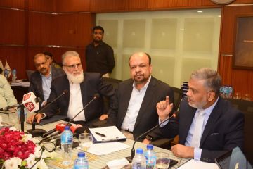 Meeting with Deputy Governor SBP Mr. Saleem Ullah