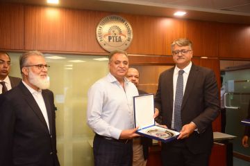 Meeting with Deputy Governor SBP Mr. Saleem Ullah